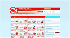 Desktop Screenshot of firmy-sluzby.cz